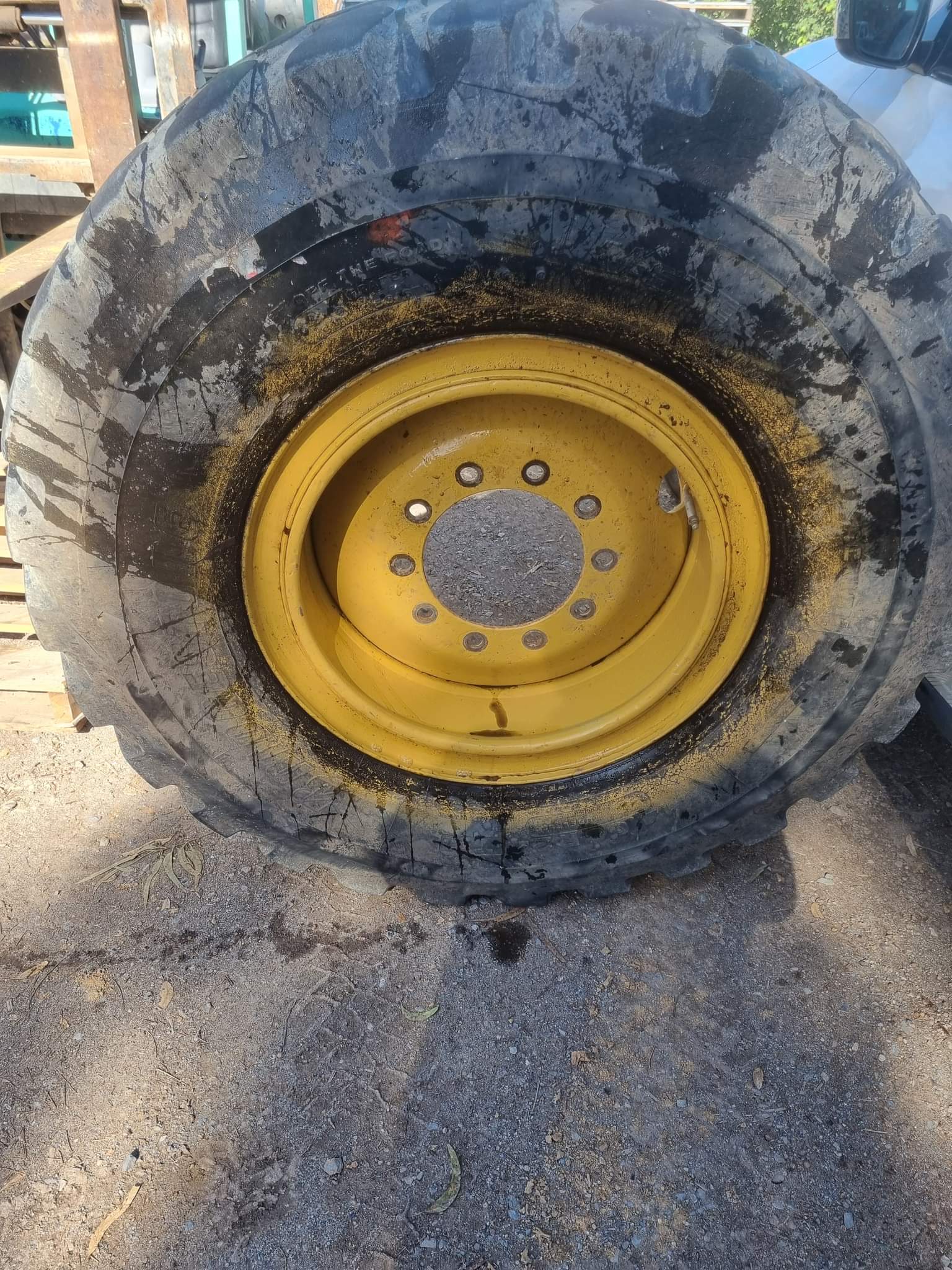 14/24R On Rim, Believed To Be A 12H Spare