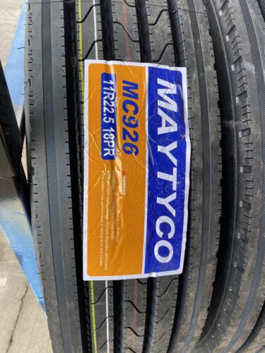 NEW 11R22.5 MAYTYCO 18 Ply TRUCK TYRES STEER